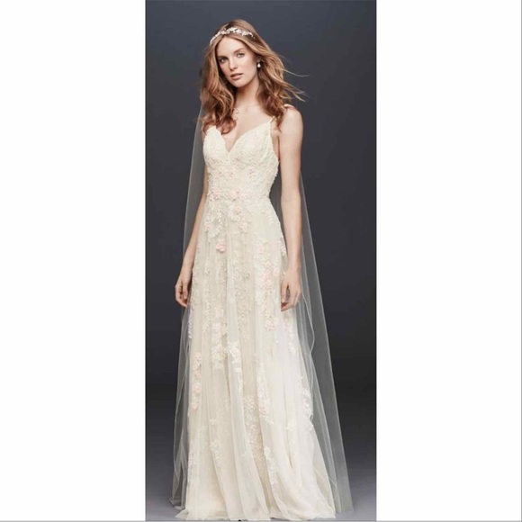 Melissa Sweet | Dresses | Melissa Sweet Scalloped Aline Wedding Dress Altered | Poshmark Melissa Sweet | Dresses | Melissa Sweet Scalloped Aline Wedding Dress Altered | Poshmark